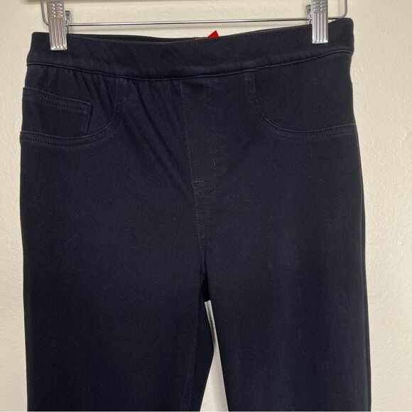 Spanx Jean-ish Ankle Leggings Black Jegging Pull On Skinny Women Small 20018R - Picture 3 of 16